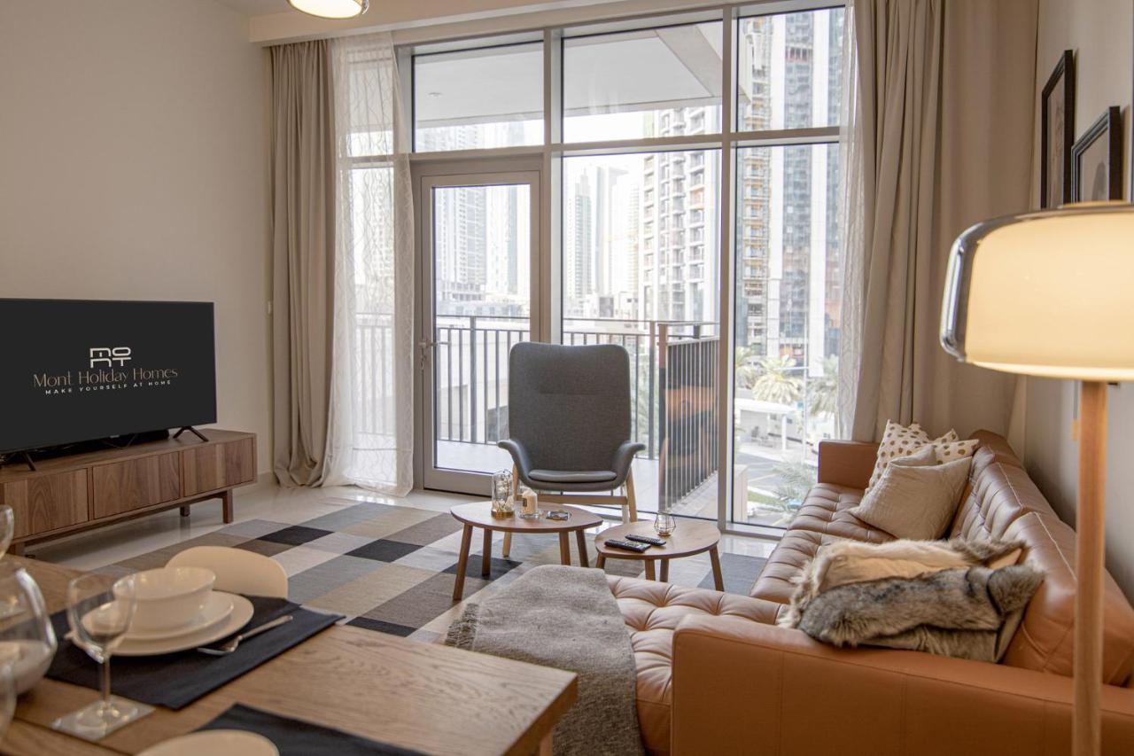 Elegant Apt With Balcony Minutes From Burj Khalifa Dubaj Zewnętrze zdjęcie