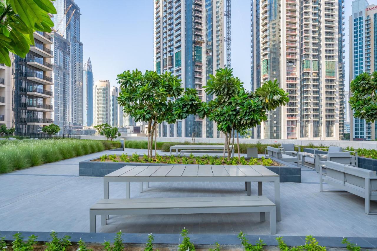 Elegant Apt With Balcony Minutes From Burj Khalifa Dubaj Zewnętrze zdjęcie
